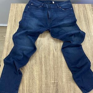 Men’s Dark Rinse Stretch Skinny Jeans